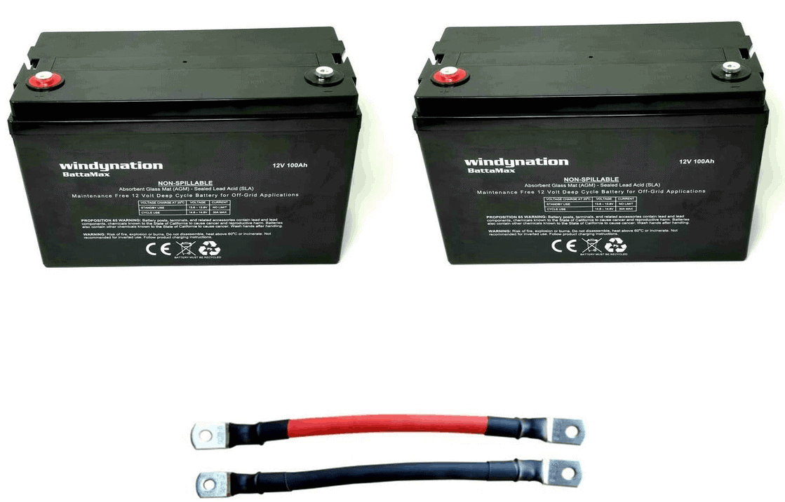 WindyNation solar batteries