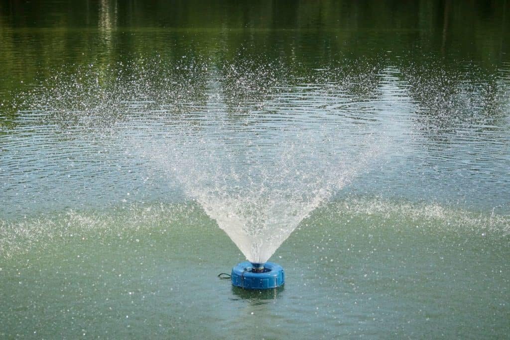 solar powered water fountain