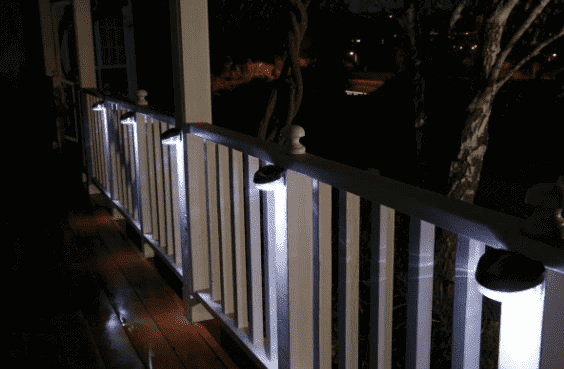 luminar outdoor fence light