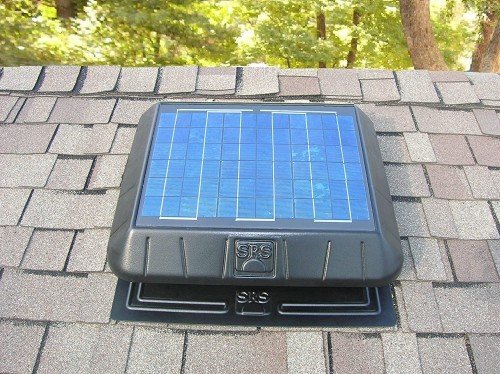 SunRise Solar Attic Fan FB1250 CFN