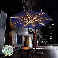 solar umbrella lights