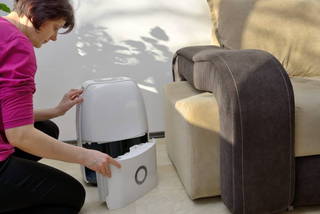 Portable dehumidifier