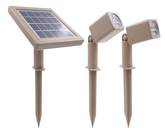 hex solar spotlight