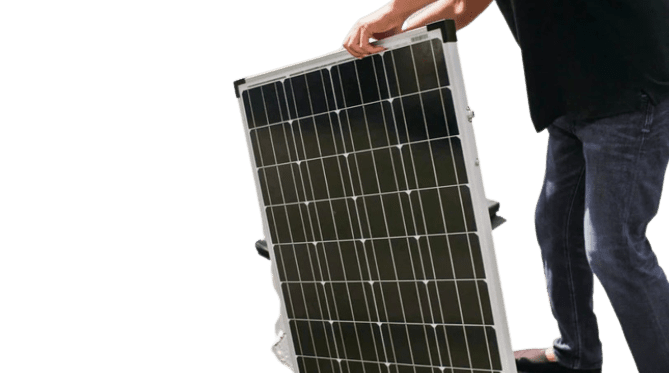 NEWPOWA 100 Watt Polycrystalline Solar Panel