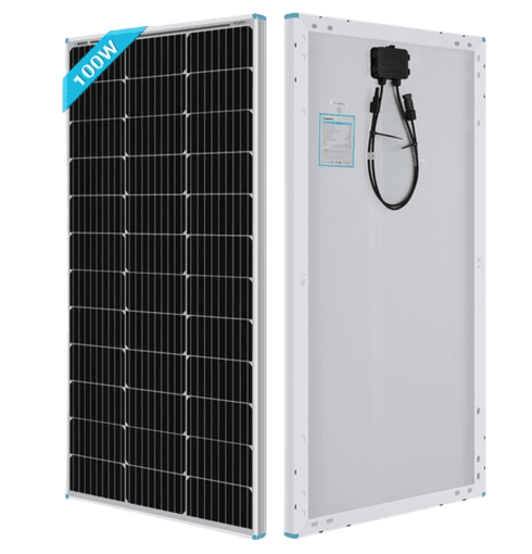 100W solar panel