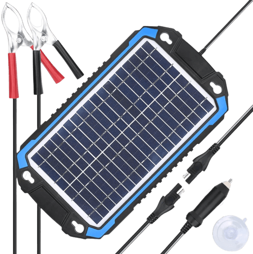 SUNER POWER 12V Solar Car Battery Charger and Maintainer