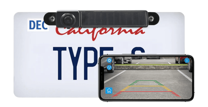 Type S Solar Powered HD Wireless Backup Camera