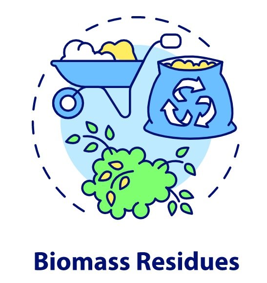biomass residues