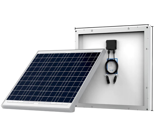 Acopower 60 Watts Poly Solar Panel, 12V