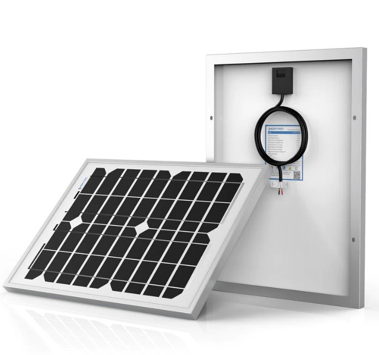 acopower 20 watt solar panel