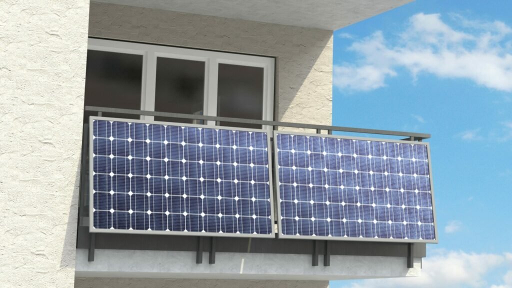 Balcony power plants - small home solar systems